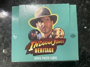 Topps Indiana Jones Heritage Hobby Box 2008 Movie Photo Cards Loose - Picture 1 of 7