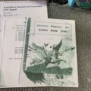 Kopie Earth Wind Fire Zaccaria Flipper Arcade Spiel Anleitung - Bild 1 von 5