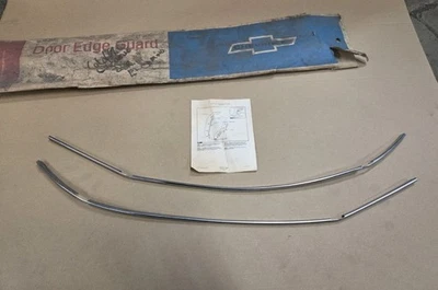NOS OEM GM Chevrolet 1966 1967 Chevelle Accessory Door Edge Guards El Camino - Image 1 of 2