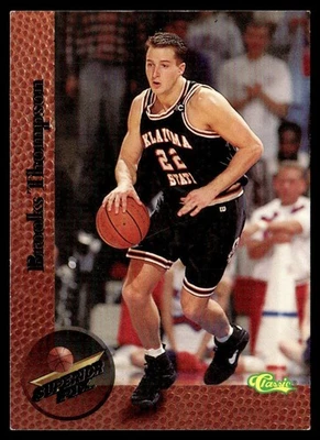 1995-96 Classic Superior Pix Brooks Thompson Oklahoma State Cowboys #26 - Image 1 of 2