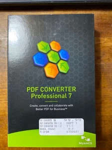 Nuance PDF Converter Professional 7 - Picture 1 of 1