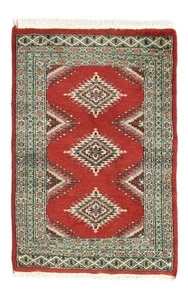Tappeto Morgenland Pakistan - 82 x 63 cm - Rosso - Foto 1 di 6
