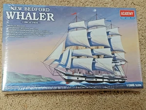 NEW Academy 14204 New Bedford Whaler Whaling Ship 1/200 Scale Plastic Model Kit - Picture 1 of 4
