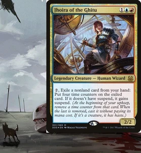 Jhoira of the Ghitu Commander Deck Suspend Red Blue MTG Magic Ready-to-Play Alt - Picture 1 of 13