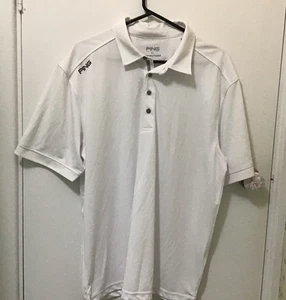 Camisa polo blanca Ping Sensor Cool XL para hombre - Imagen 1 de 16