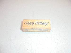 Happy Birthday Satz Gummistempel - Bild 1 von 3