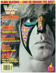 RARE! Original WWF MULTI-SIGNED X6 JULY 1992 ULTIMATE WARRIOR Wrestling Magazine - Picture 1 of 10