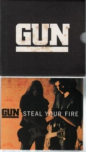 Gun (90's Group) Steal Your Fire CD box set UK A&m 1992 pic disc in fold out - Bild 1 von 2