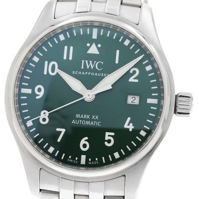 IWC SCHAFFHAUSEN Pilot's Watch Mark XX IW328206 Green dial Men's Watch_920754 - Image 1 of 4