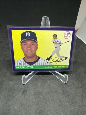 Derek Jeter 2020 Topps Archives #88 Purple /175 Yankees - Image 1 of 2