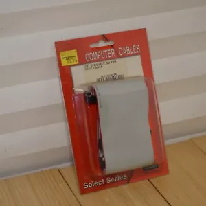 Vintage NOS 2 Device - 50-pin - Internal Gray PVC SCSI Cable (24 inches) - Picture 1 of 5