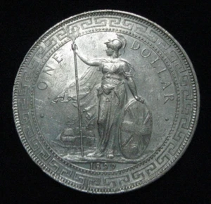ZALDI2010 - HONG - KONG , UK . 1 DOLLAR DE 1899 . PLATA - Bild 1 von 3