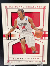 2016 Panini National Treasures Collegiate Kawhi Leonard Red /49 San Diego State