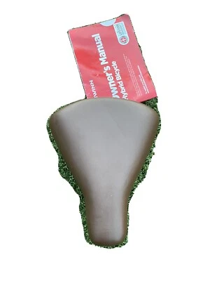 Nuevo con etiquetas Asiento de sillín grande para bicicleta Schwinn marrón espuma cómodo ciclismo crucero resorte Foto 1 de 4