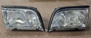 Mercedes W140 Headlights 1408207461 / 1408207361 Bosch 0301051201 / 0301051202 - Picture 1 of 11