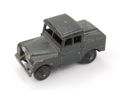 Vintage Dinky Toys Diecast Green Mersey Tunnel Police Land Rover #255 - Image 1 of 4