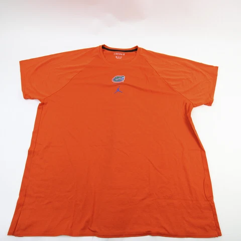 Florida Gators Air Jordan Short Sleeve Shirt Men's Orange New Cover