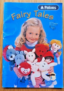 Patons Knitting Pattern Book 2146 - FAIRY TALES - toys/dolls in 8Plys - Picture 1 of 7