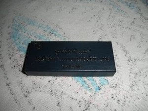 Vintage NOS SMITH & WESSON USA Brass 144th Folding Pocket Knife IN BOX GUN - Picture 1 of 5