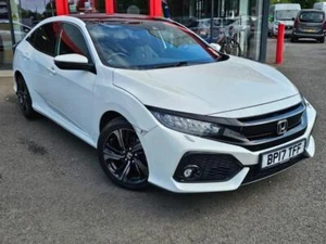 2017 Honda Civic 1.0 VTEC Turbo EX Hatchback 5dr Petrol CVT Euro 6 (s/s) (129 ps - Picture 1 of 20