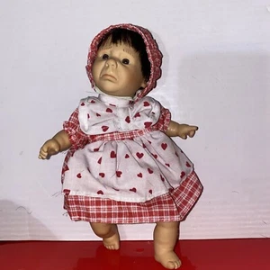 Vintage 90s Funny Face Doll GI-GO PALM PALS Beanie Baby Happy Kids Expression PK - Bild 1 von 6