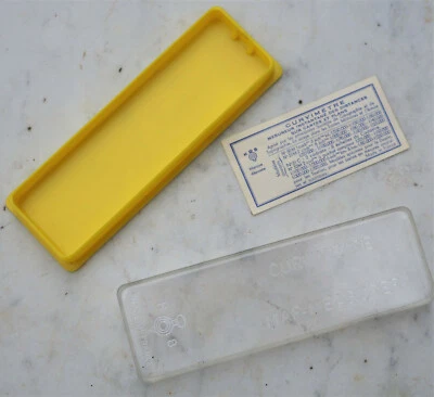 étui vide curvimètre avec notice, idéal pour compléter une collection - Photo 1/4