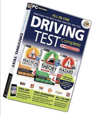 All in One Driving Test Complete New 2017 Edition Theory Hazard Practical DVD - Image 1 of 4