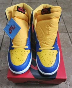 Jordan 1 Retro Alto OG “Reverse Laney” W 12 / M 10.5, DEADSTOCK - Imagen 1 de 9