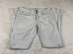 Junior Womens White Arizona Jean Co Straight Leg Jeans Size 9 - Picture 1 of 5
