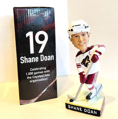 Shane Doan 2010 Phoenix Coyotes Bobblehead SGA ~ Winnipeg Jets 1995 Draft Pick Cover