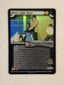 Black Triple Team - Foil - World Games Saga - Dragon Ball Z DBZ CCG - Imagen 1 de 2