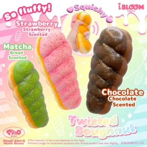 iBloom Squishy Ciambella Twisted Kawaii Morbida Profumata Sollievo dallo Stress - Foto 1 di 8