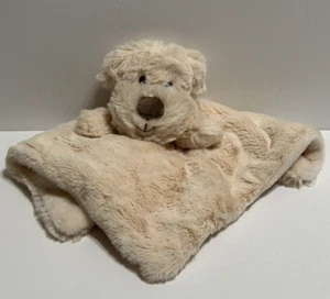 Kellytoy Dog Puppy Lovey Beige Tan Rattle Baby Plush Security Blanket - Picture 1 of 5