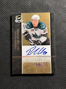 2007-08 UPPER DECK THE CUP TOMAS PLIHAL ROOKIE AUTO GOLD SPECTRUM #ed 26/59
