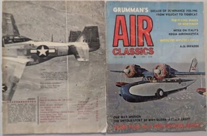 2 - 1967 Air Classics Magazine P-38 WWII Glider  A-26 Spanish Civil War Planes - Bild 1 von 4