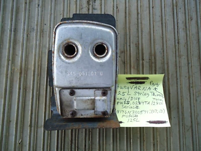 Conjunto de silenciador y junta recortadora de cuerda Husqvarna 125L "Ver todas las fotos para obtener información" Foto 1 de 4