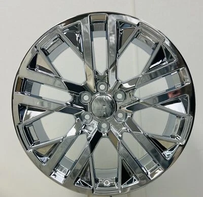 22" Chrome Next Gen Wheels For 2000-2025 GMC Sierra Yukon Denali New Set Of Four - Изображение 1 из 2