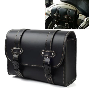 Motorcycle Universal Tool Bag Side Storage Saddle Bag Luggage Pouch - Picture 1 of 11