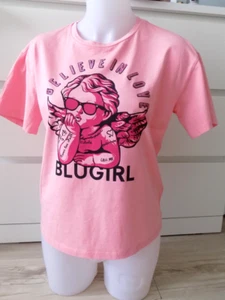 Camiseta BLUMARINE BLUGIRL Vintage Rosa Talla IT42 EU36 US6 UK10 Italia - Imagen 1 de 8