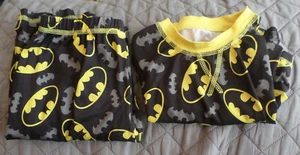 Batman/Batgirl logo DC climatesmart long underwear/thermals/pajamas set youth L - Picture 1 of 2