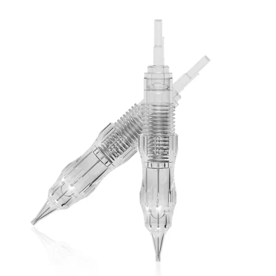 TATELF Tattoo Cartridges Needles 10Pcs 1R0.3Mm Screw Thread Needle for Permanent