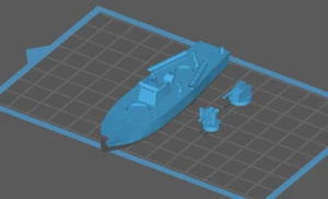 6mm/ 1:285th British Vosper Tipo II Mark II - Imagen 1 de 1