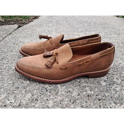 Mocasín Allen Edmonds Lake Shore Drive borla para hombre 10,5 cuero importado Foto 1 de 4