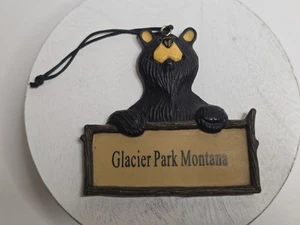 Glacier National Park Bearfoots Ornament *Read Details - Picture 1 of 18