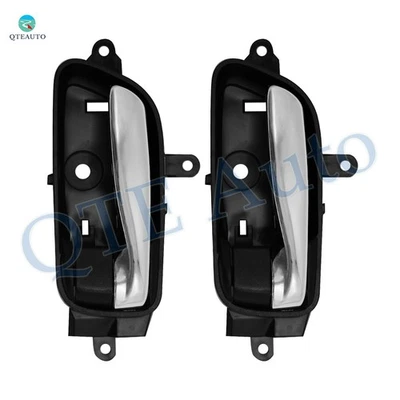 Pair 2 Front-Rear Left Inner Door Handle To 2013-2020 Nissan Pathfinder Crew cab - Image 1 of 2