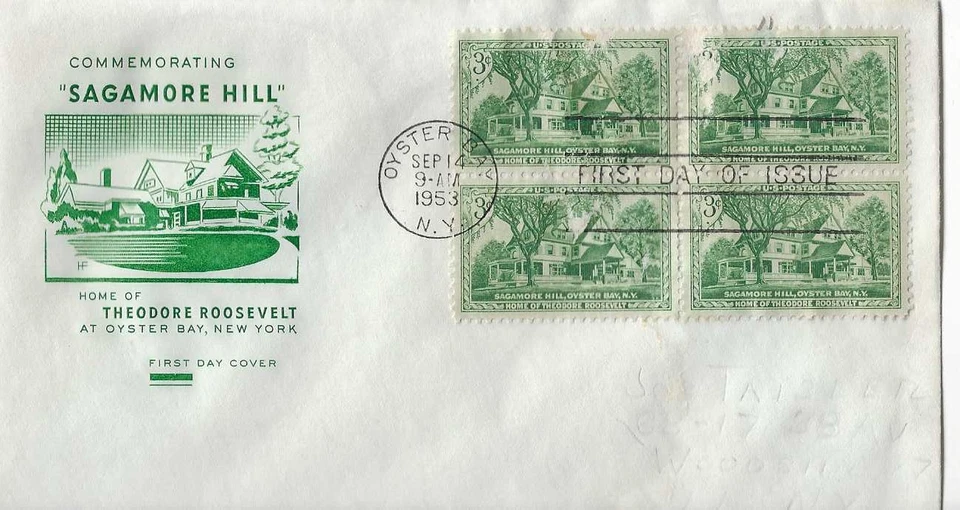 House of Farnam # 1023 Sagamore Hill block, Variety, PAE - Image 1 of 1