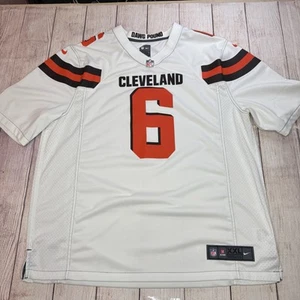 Camiseta Nike para hombre 2XL blanca #6 BAKER MAYFIELD CLEVELAND BROWNS ON FIELD NFL - Imagen 1 de 9