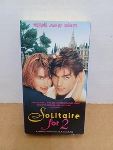 Solitaire for 2 (VHS, 1996) Mark Frankel, Amanda Pays Romantic Comedy - Imagen 1 de 19