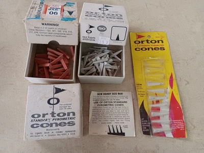 Conos pirométricos Orton para hornos de cerámica Foto 1 de 4