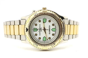Reloj Hombre Express LA Glowatch LAXG-26 Tono Plateado/Dorado NECESITA Batería - Imagen 1 de 5